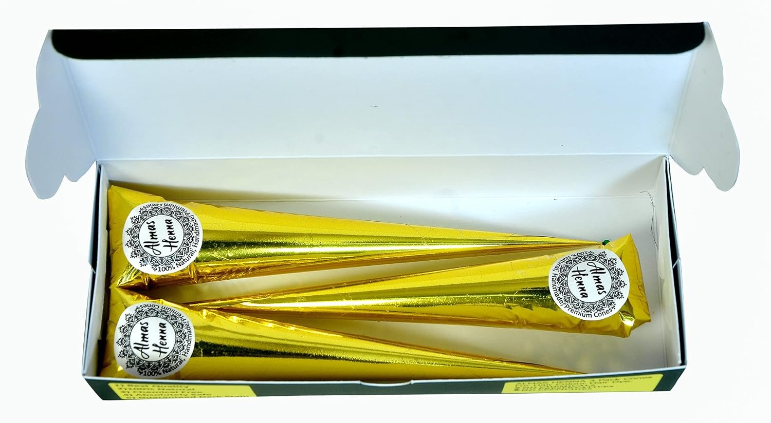 ALMAS Henna Cones / tubes 100% natural - photo 2