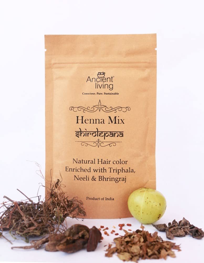 Ancient Living Organic Henna Powder Mix (Mehndi) Natural - photo 3