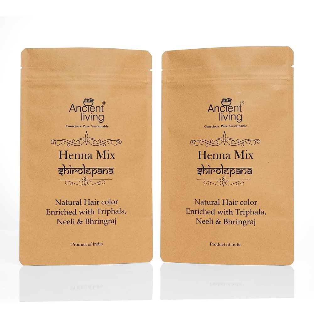 Ancient Living Organic Henna Powder Mix (Mehndi) Natural - photo 4