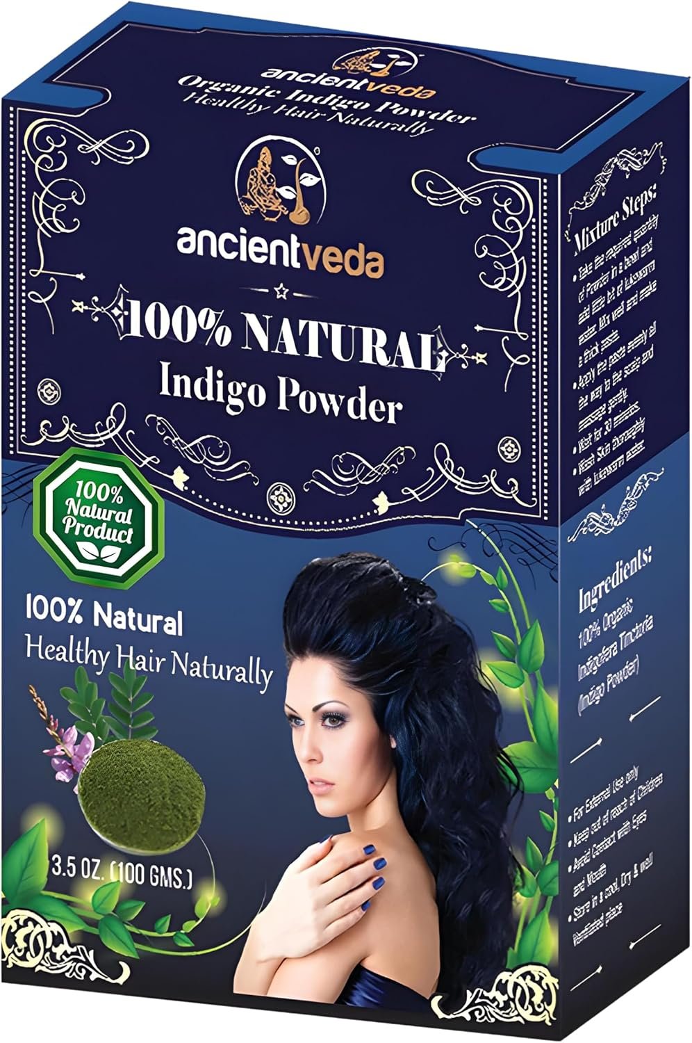 ANCIENT VEDA Natural Hair Powders | Non-GMO & Gluten Free - photo 1