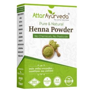 ATTAR AYURVEDA Natural Henna powder for hair (400gm) - photo 1