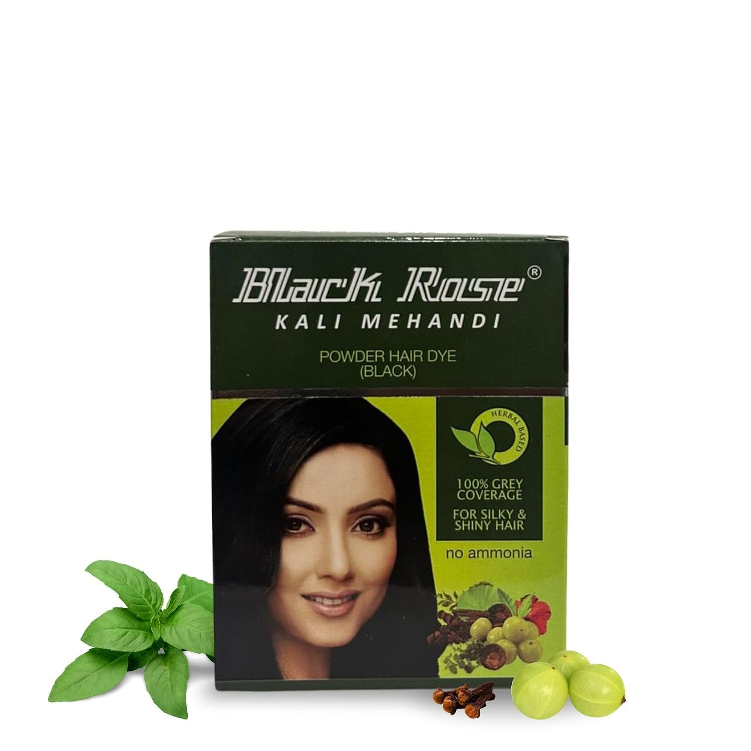 Black Rose Kali Mehandi | Herbal Black Henna Hair Color - photo 1