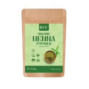 BSY Organic Henna Powder 100g | 100% Natural Lawsonia Inermis Hair Color - photo 1