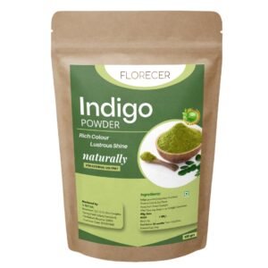 Florecer Organic Indigo Powder For Hair Black, Triple-Sifted & Microfine - photo 1