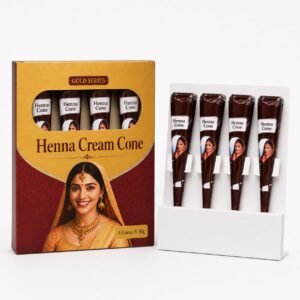 Golecha Natural Henna Cones, Pack of 4 x 30g - photo 1