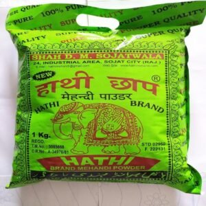 Hathi Brand Mehandi Powder, 100% Pure, 1kg - photo 1