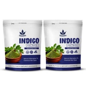 Havintha Indigo Powder for Hair, Pure and Herbal And Natural Hair Color Black/Brown - photo 1
