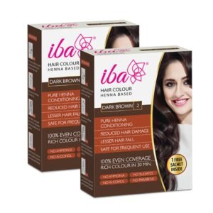 Iba Hair Colour for Women - Dark Brown, 70g (Pack of 2) - photo 1