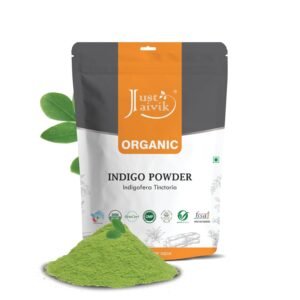 Just Jaivik 100% Organic Indigo Powder - 227 gms / 1/2 LB Pound / 08 - photo 1