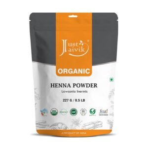 Just Jaivik Henna Powder (Lawsonia Inermis) for Hair - 100% Natural - photo 1
