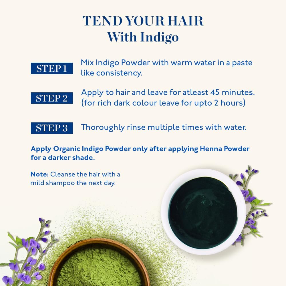Kama Ayurveda Organic Indigo Powder, 100g - photo 5