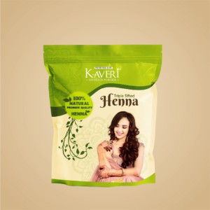 Kaveri Triple Sifted Natural Henna Powder 1 kg - Sojat Mehandi Powder for Grey Hair, Natural Hair Dye & Body A - photo 1