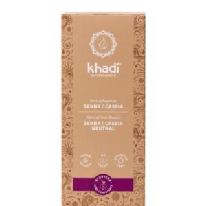 Khadi NATURAL Hair Powder, Henna (Seena/Cassia), 150g