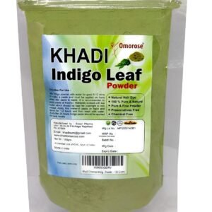 KHADI Omorose Indigo Leaf Powder For Hair (100 Grams) (Pack of 1) Pure - photo 1