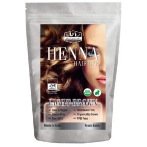 L&I Apothecary Organic Light Brown Henna Hair Dye - USDA Certified Organic, Natural - photo 1