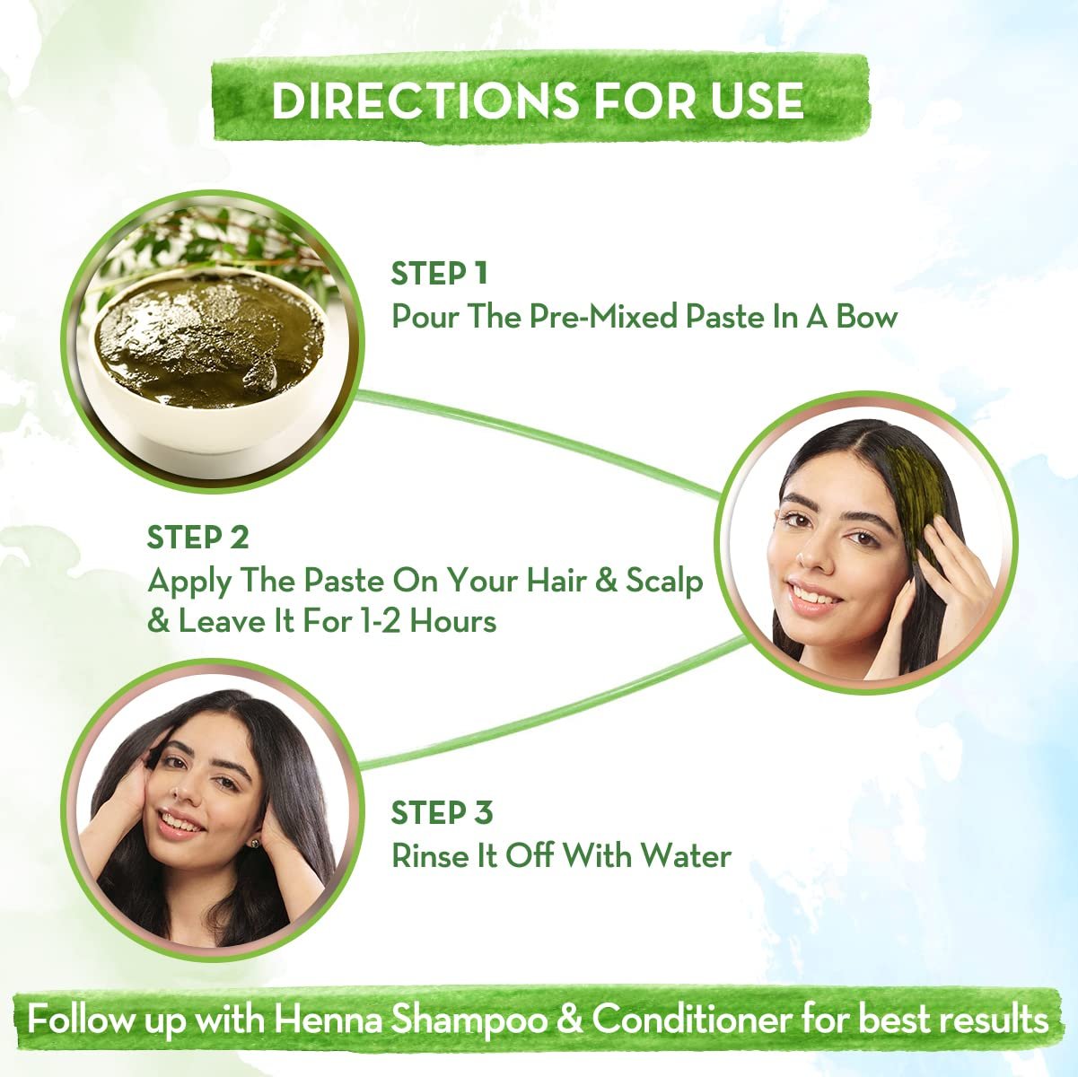 Mamaearth Natural Henna Paste | With Henna & Dark Roasted Coffee - photo 4