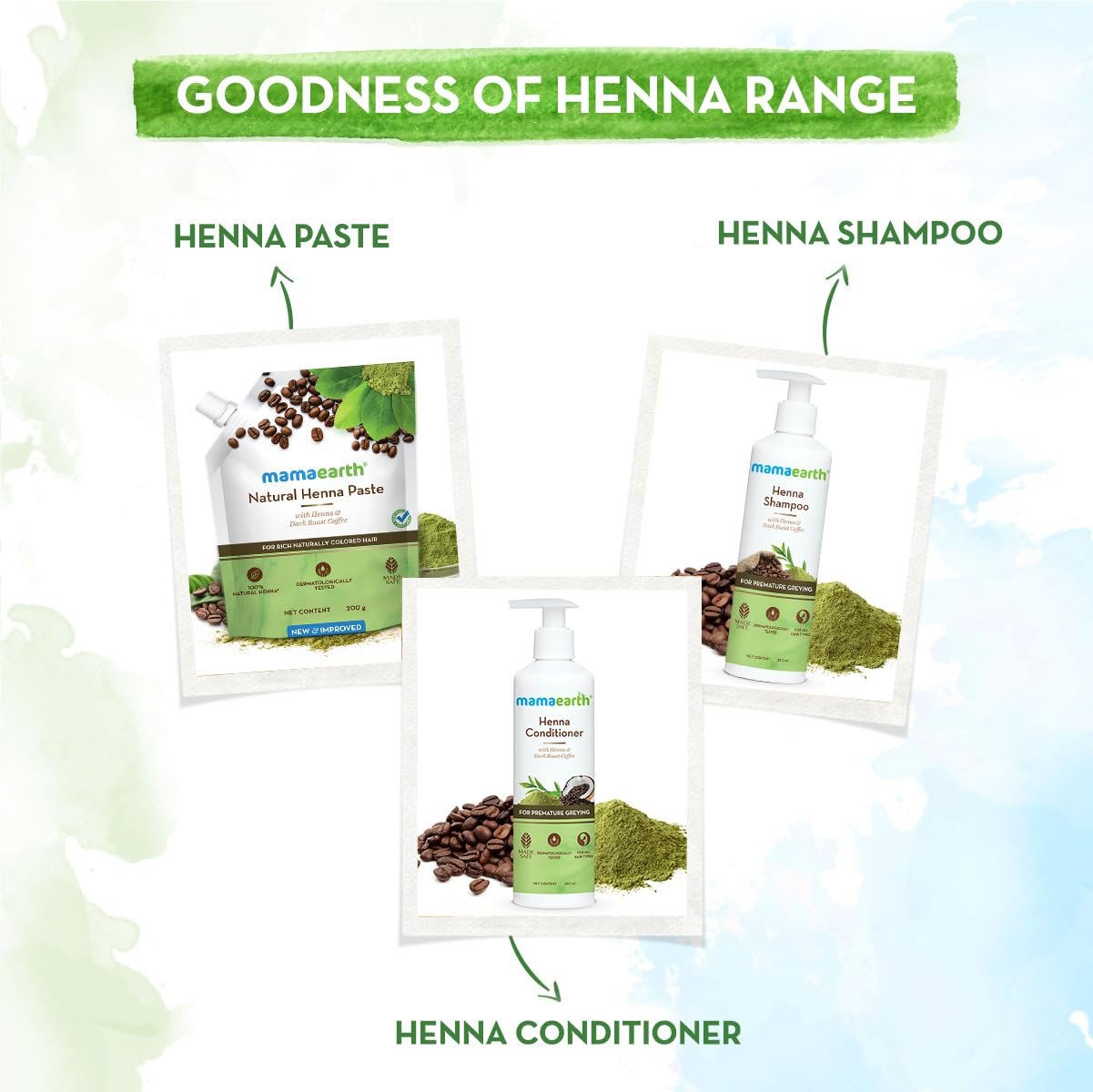 Mamaearth Natural Henna Paste | With Henna & Dark Roasted Coffee - photo 5