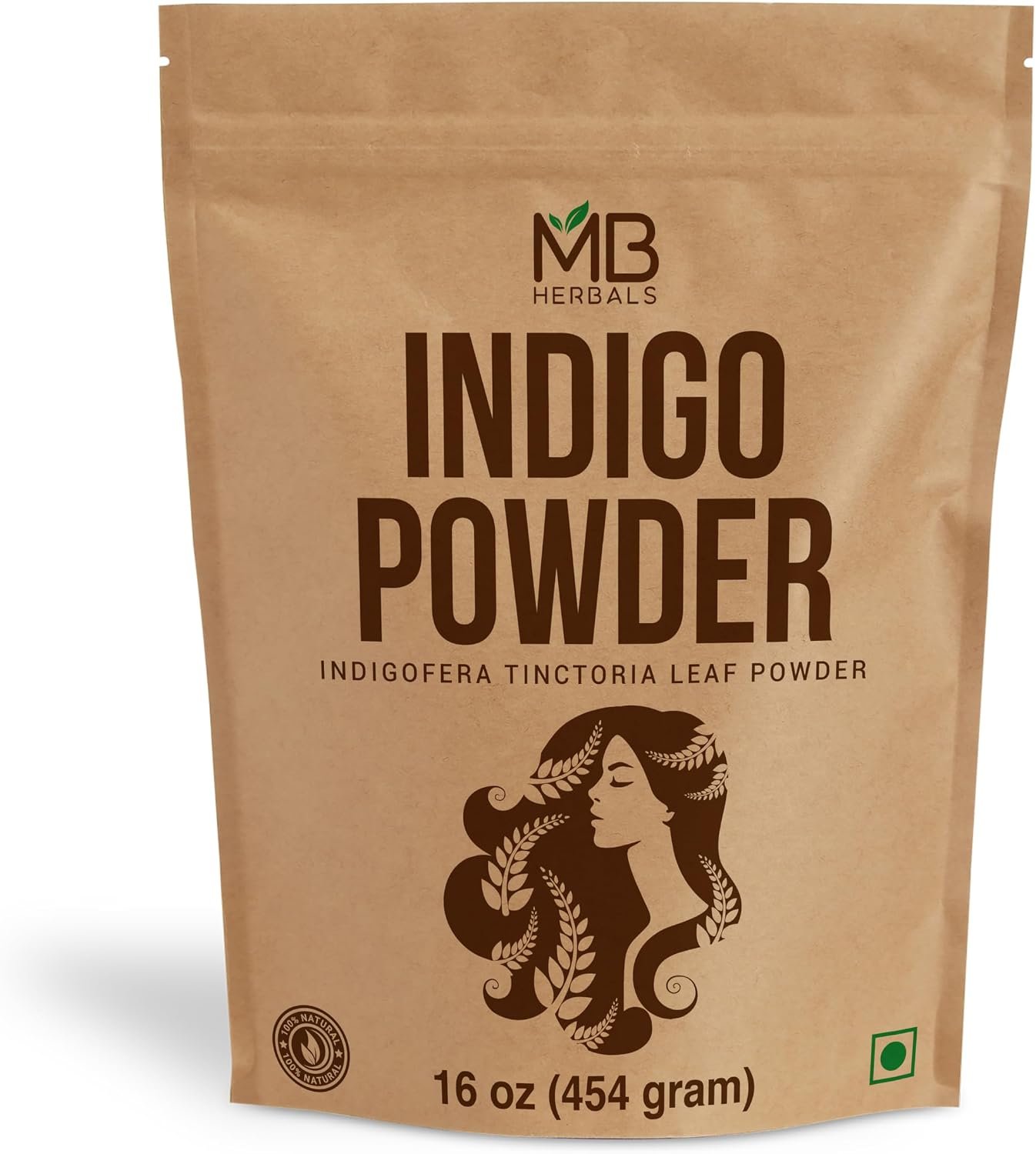 MB Herbals Indigo Powder 8 oz / 227 Gram (0.5 LB) - photo 4
