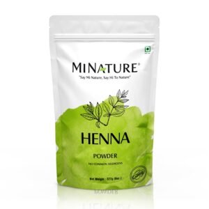 Mi Nature Pure Henna Mehndi Powder 227g (8oz) | 100% Natural Lawsonia Inermis - photo 1