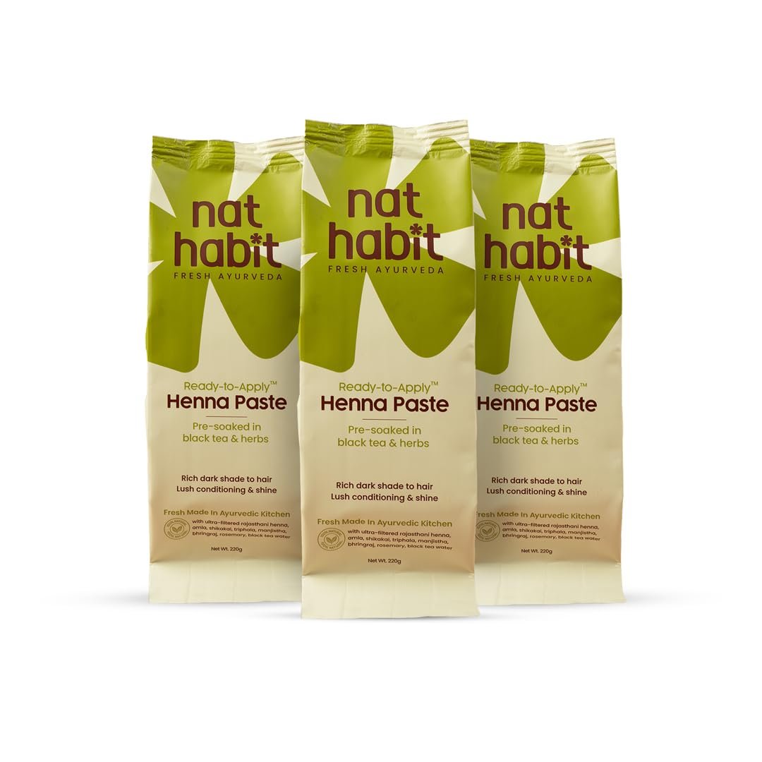 Nat Habit - Fresh Ready To Apply Henna Paste - photo 1