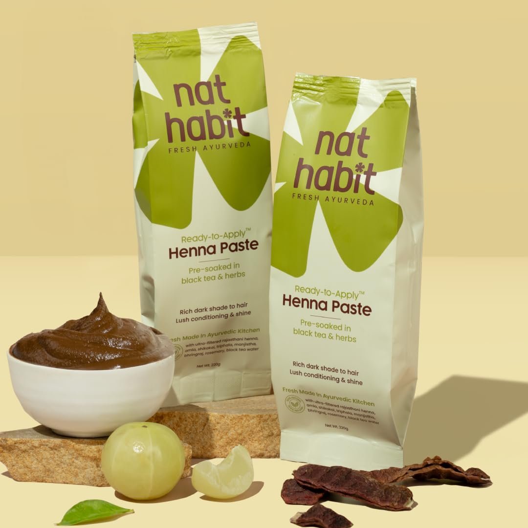 Nat Habit - Fresh Ready To Apply Henna Paste - photo 3