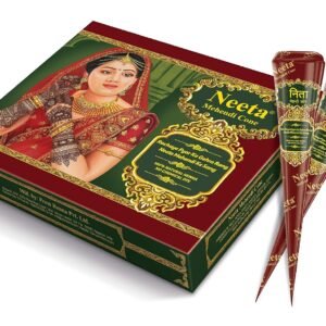 Neeta Mehendi Cone Body Art All Natural Herbal Pure Henna Paste - photo 1