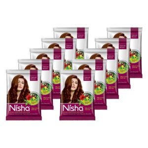 Nisha Nature Mate Henna Based Hair Color Powder Without Ammonia Natural Hair Colour for Women - photo 1