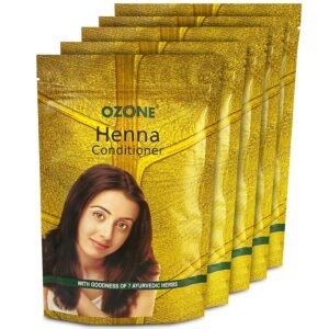 Ozone Henna (Mehndi) Powder | Enriched with Bhringraj, Amla, Reetha, Methi & Shankapushpi - photo 1