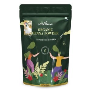 Satthwa Organic Henna Powder (Mehndi Powder)| 227gm |100% Pure & Natural Lawsonia Inermis - photo 1