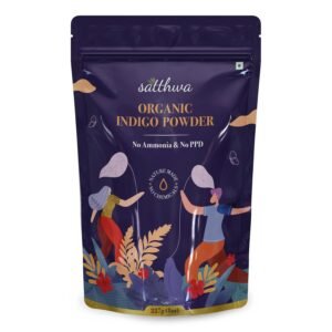 Satthwa Organic Indigo Powder | 227gm (8oz) |100% Pure and Natural (Indigofera Tinctoria) - photo 1