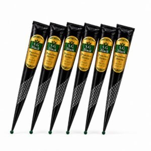 SG-Black Ready-to-Use Mehndi Henna Cones - photo 1