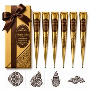 SGGolden Ready-to-Use Mehndi Henna Cones - photo 1