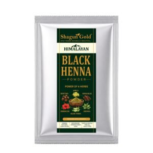 Shagun Gold Himalayan Henna Powder for Hair Colour Black 250g | Heena Powered by Amla - photo 1
