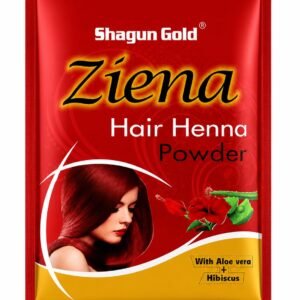 Shagun Gold Ziena Hair Henna Powder 1 kg | Red Heena Enriched with Amla, Hibiscus, Shikakai - photo 1