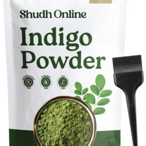 Shudh Online Indigo Powder for Hair (7 oz - 200g) Pure Indigo Hair Dye Neela Powder - photo 1