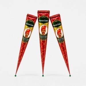 SS Ready-to-Use Mehndi Henna Cones, Pack of 3 - photo 1