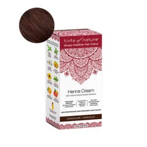 Tints of Nature Chocolate Henna Cream Hair Colour, Vegan 2.37 - photo 1