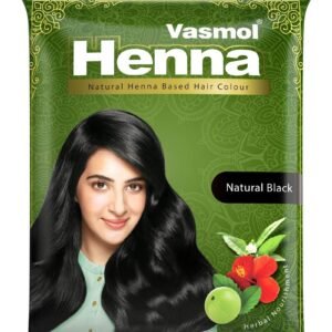 Vasmol Natural Henna Based Hair Colour, 10 gm ( Natural Black) - photo 1