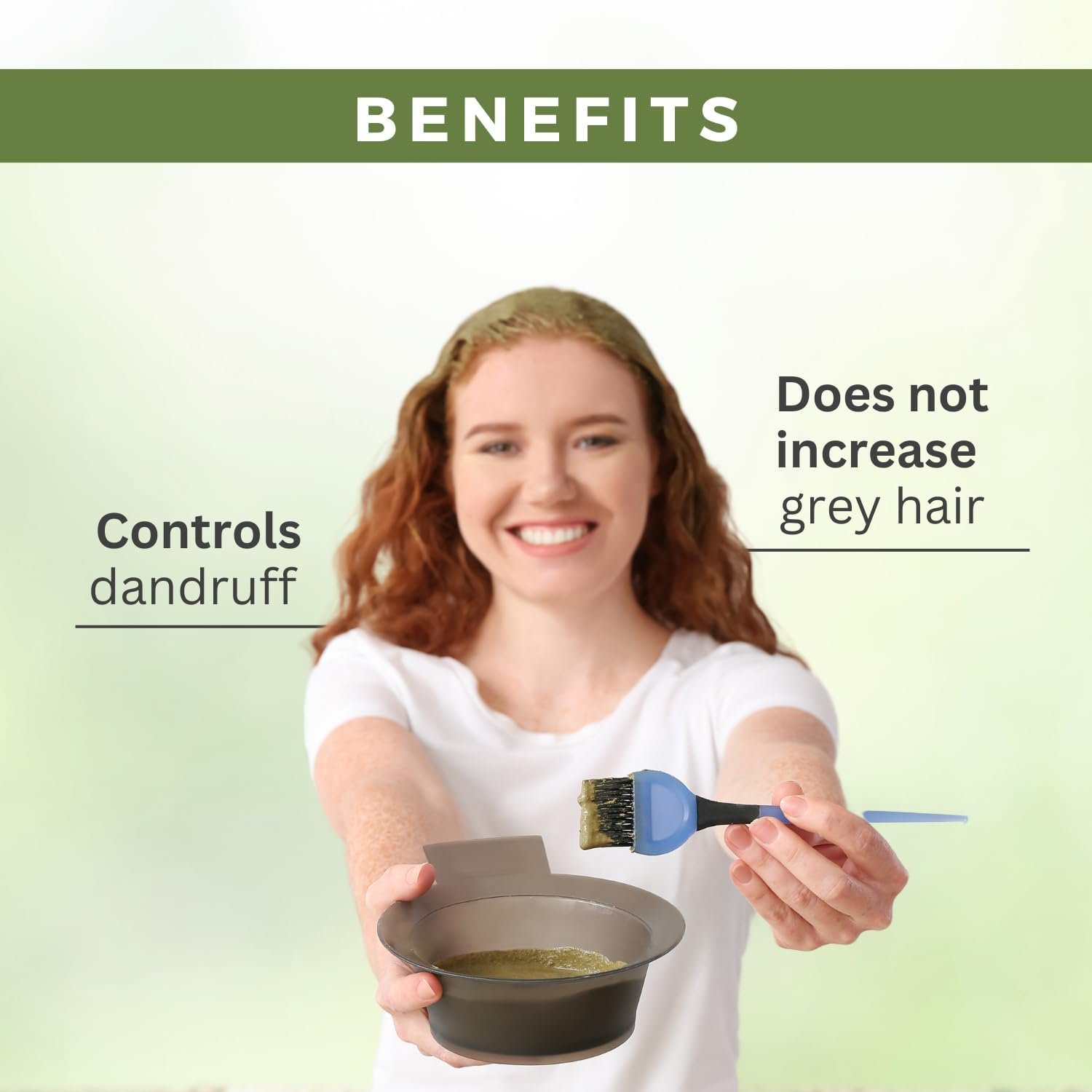 Vegetal Certified Organic and Herbal Henna Powder, for Natural Hair Coloring - photo 2