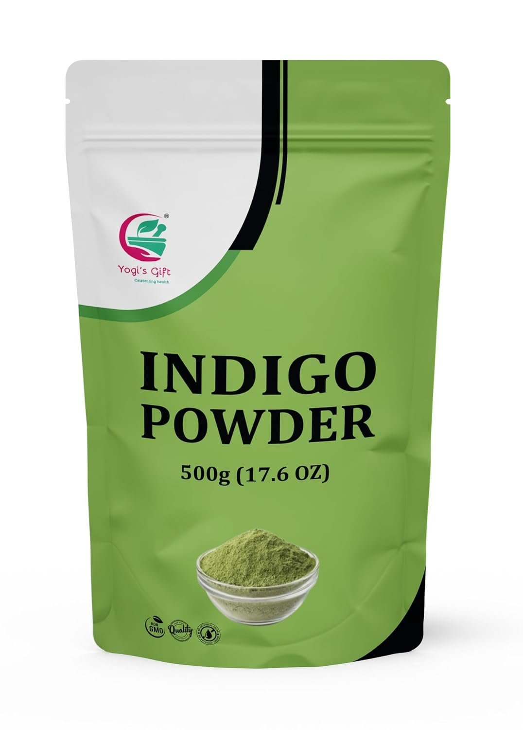 YOGI'S GIFT Henna Powder for Hair Color/Dye (500 Grams /1.1 Lb) - photo 5