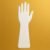 Acrylic Henna Practice Hand (White) – Double-Sided Reusable Mehndi Practice Board for Henna Cones & Temporary Body Art