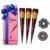 SG-Burgundy Ready-to-Use Mehndi Henna Cones, Pack of 3 – reddish brown Paste for Henna Art, Henna Designs & Wedding Body Art