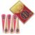 Zenia 6 Pack 100% Natural Ready to Use Henna Paste Hair Color Hair Dye Cones Reddish studied) Brown Colo
